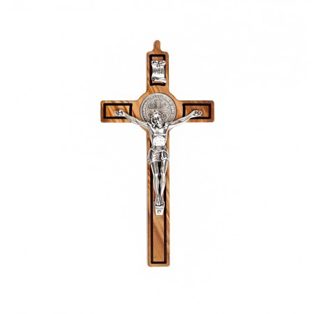 Cruz de São Bento em Madeira 30cm Cruz de São Bento em Madeira 30cm